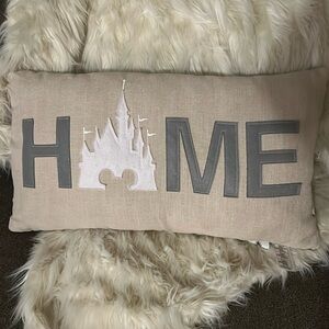 Disney Parks HOME Cinderella castle Homestead collection pillow